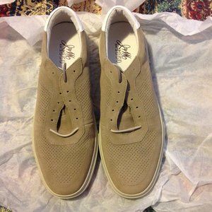 Johnston & Murphy(J&M) Men's 1850 Tan Suede Sneakers 11.5M  New Without Box